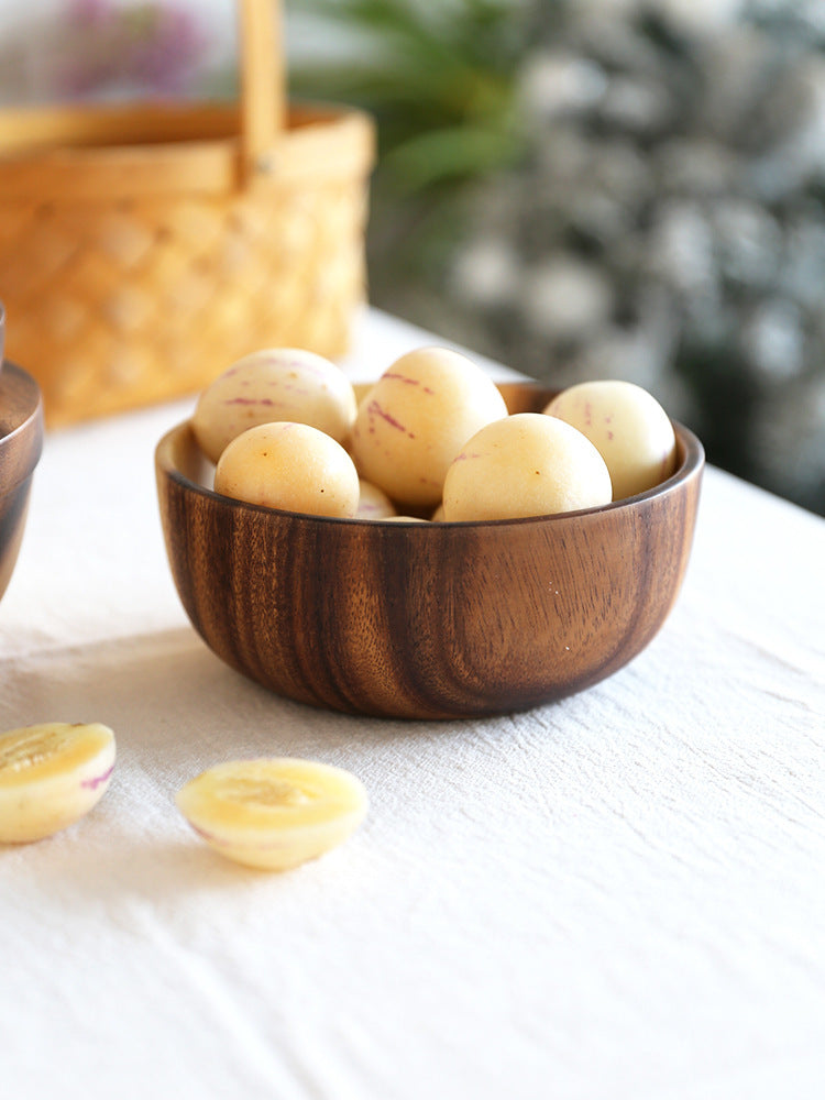 Mystic Wooden Bowl: A Timeless Treasure for Your Table - Two Broke Witches