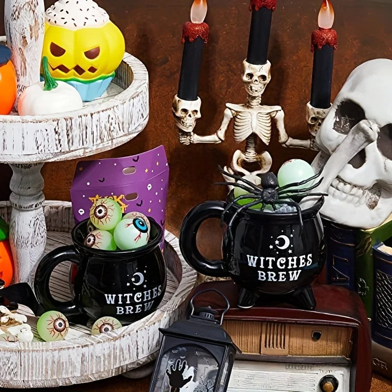 Witches' Brew Cauldron Mug – Stir Up Some Magic with Every Sip! - Two Broke Witches