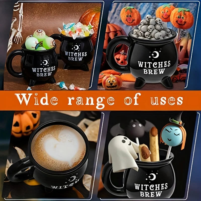 Witches' Brew Cauldron Mug – Stir Up Some Magic with Every Sip! - Two Broke Witches